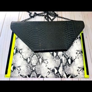 Aldo Snakeskin Clutch Purse